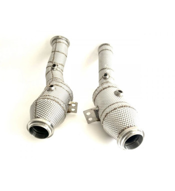 Downpipe Mercedes C43 AMG | 3.0T | W205 | Catted 200 cells sports cats